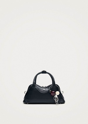 Hilma Mini Black Leather Bag from Alohas