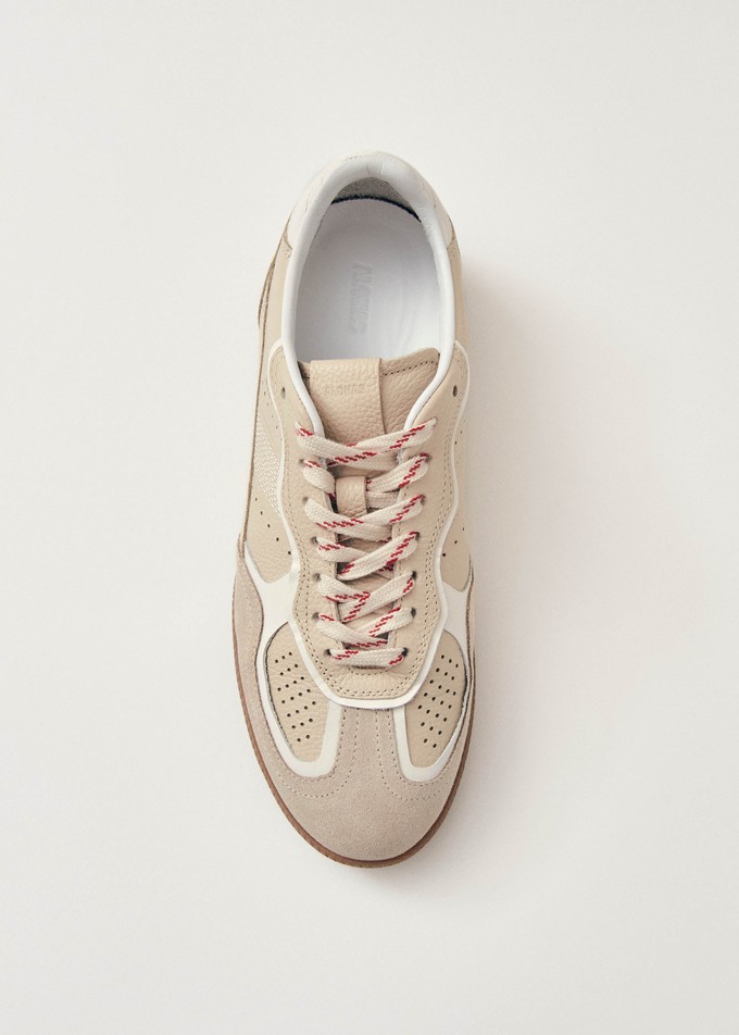 Tb.490 Rife Grain Cream Leather Sneakers from Alohas