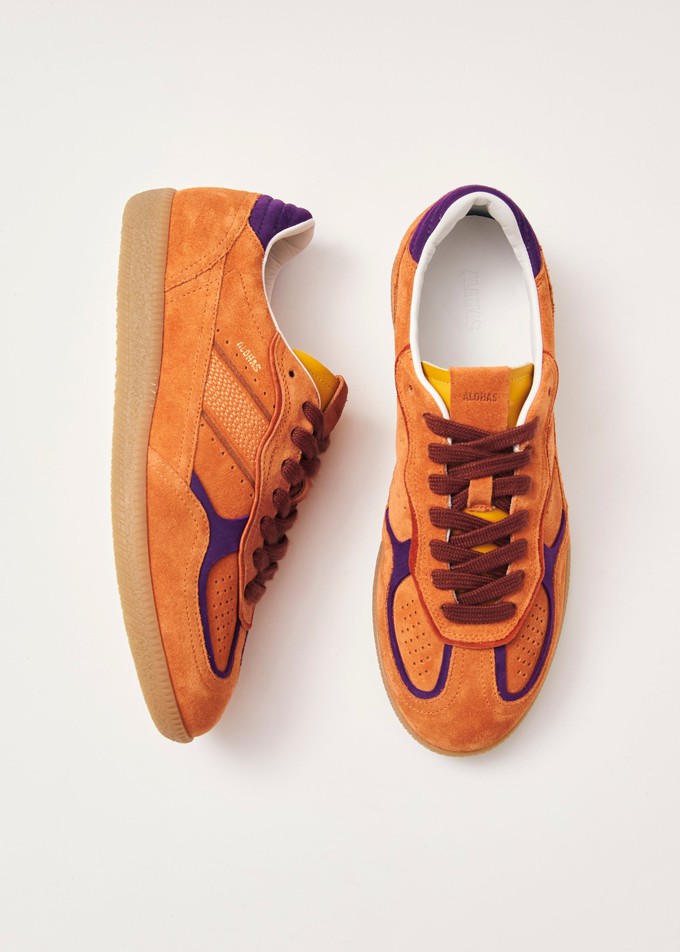 Tb.490 Rife Orange Leather Sneakers from Alohas