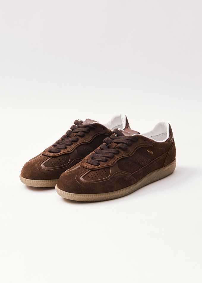 Tb.490 Rife Chocolate Brown Leather Sneakers from Alohas