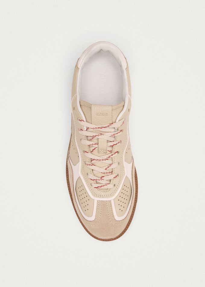 Tb.490 Rife Grain Cream Leather Sneakers from Alohas