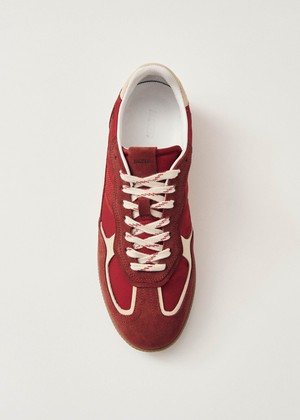 Tb.490 Rife Sheen Red Leather Sneakers from Alohas