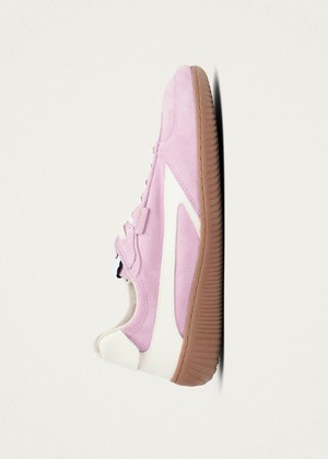 Tb.83 Barefoot Suede Pink Leather Sneakers from Alohas