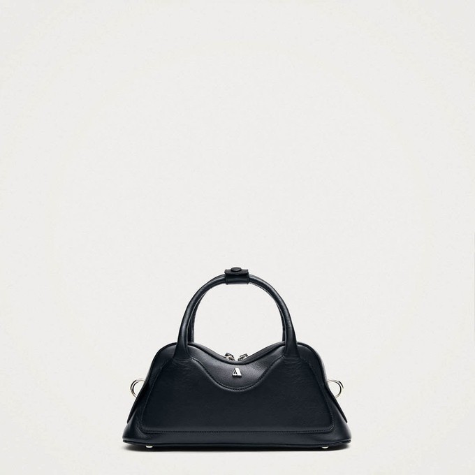 Hilma Mini Black Leather Bag from Alohas