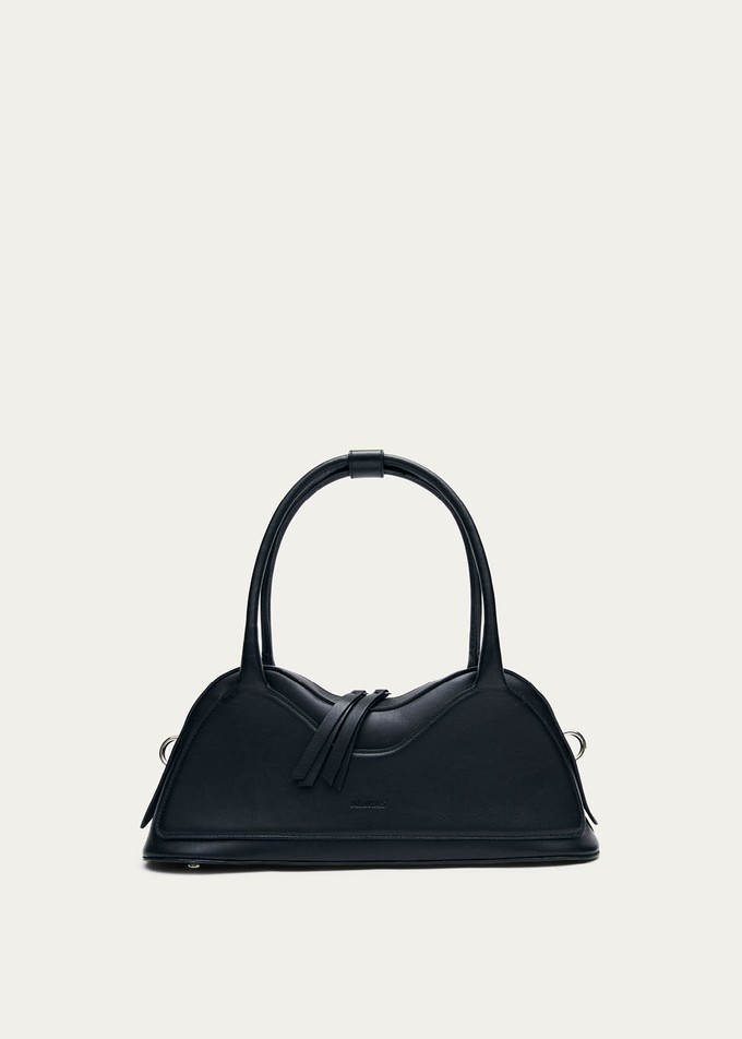 Hilma Vinyl Black Leather Bag from Alohas
