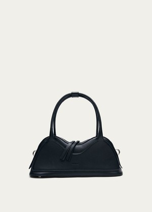 Hilma Vinyl Black Leather Bag from Alohas
