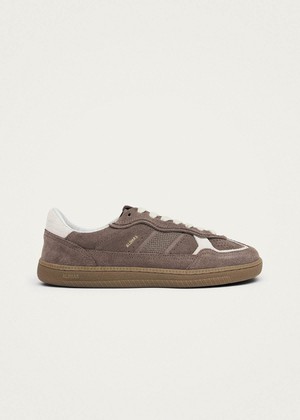 Tb.00 Barefoot Rife Taupe Leather Sneakers from Alohas