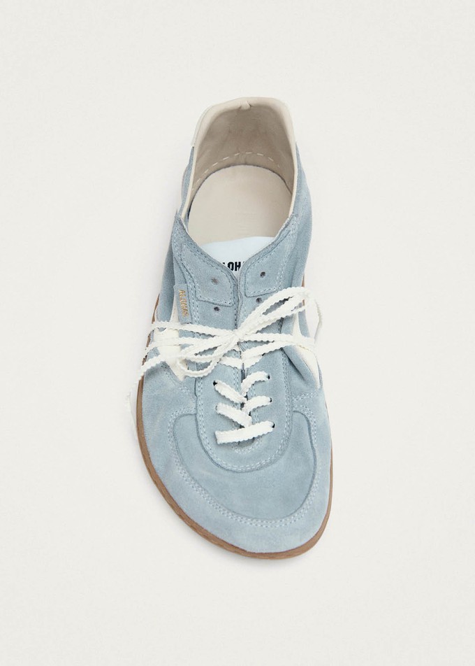 Tb.83 Barefoot Suede Dusty Blue Leather Sneakers from Alohas
