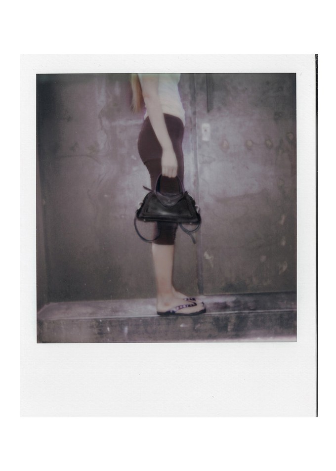 Hilma Mini Black Leather Bag from Alohas