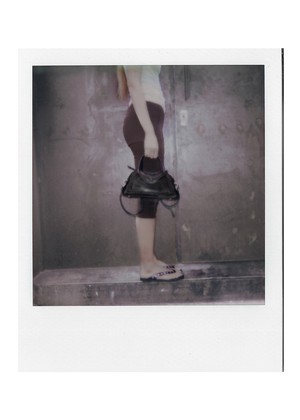 Hilma Mini Black Leather Bag from Alohas