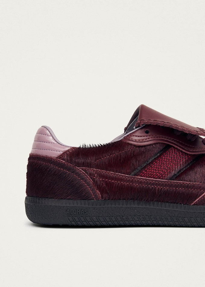 Tb.490 Club Soft Burgundy Leather Sneakers from Alohas