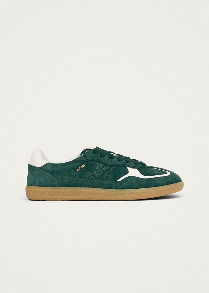 Project Cece | Tb.490 Rife Forest Green Leather Sneakers