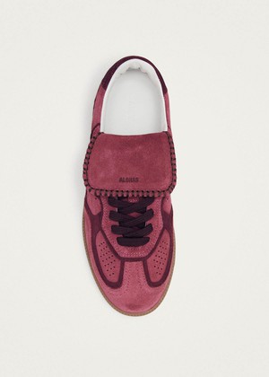 Tb.490 Club Suede Raspberry Leather Sneakers from Alohas