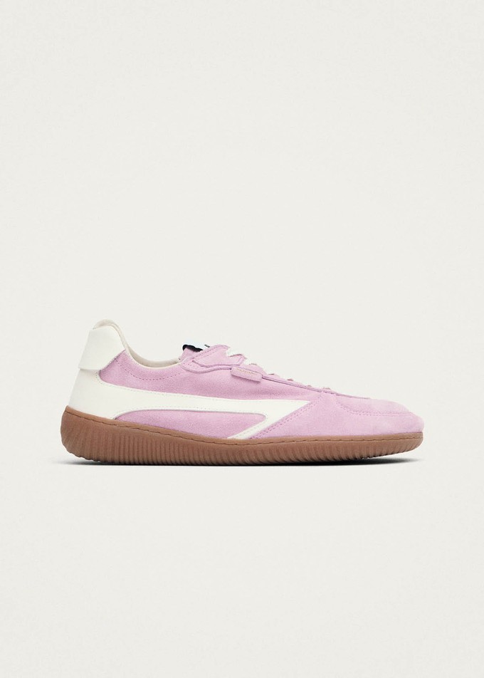 Tb.83 Barefoot Suede Pink Leather Sneakers from Alohas