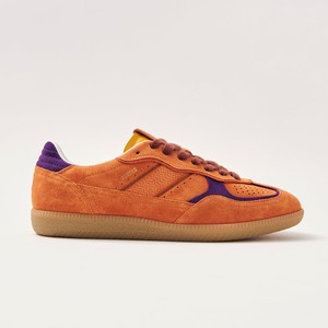 Tb.490 Rife Orange Leather Sneakers from Alohas