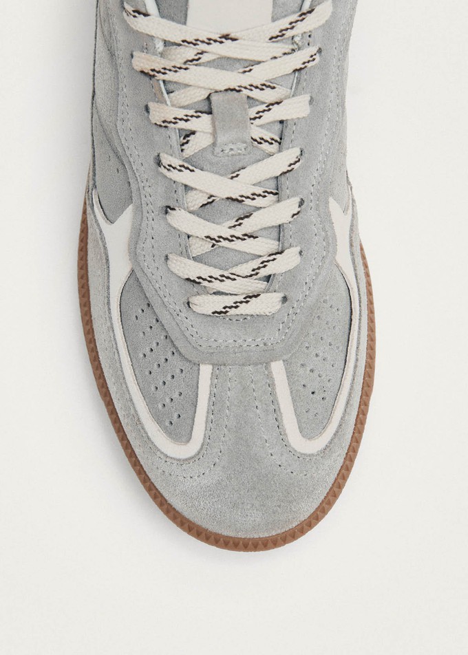 Tb.490 Rife Grey Leather Sneakers from Alohas