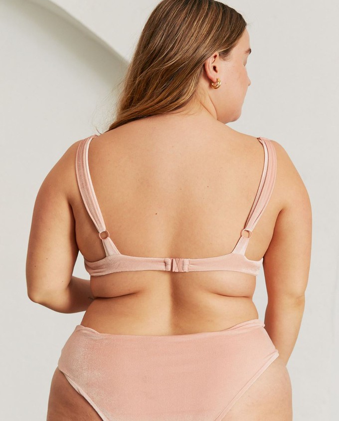 The Loop Velvet Pale Pink from Alohas