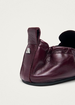 Sage Burgundy Leather Loafers from Alohas