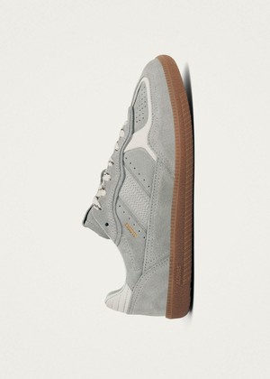 Tb.490 Rife Grey Leather Sneakers from Alohas