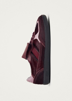 Tb.490 Club Soft Burgundy Leather Sneakers from Alohas
