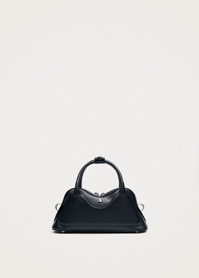 Hilma Mini Black Leather Bag from Alohas