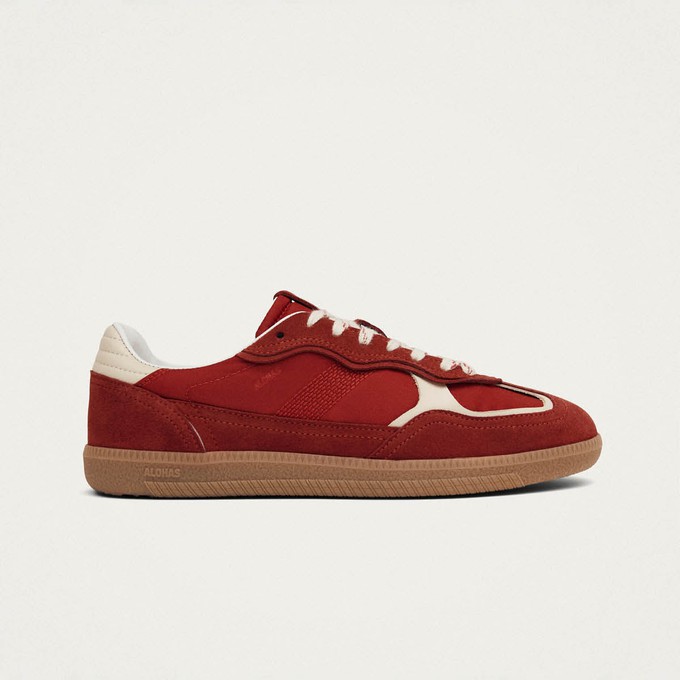 Tb.490 Rife Sheen Red Leather Sneakers from Alohas