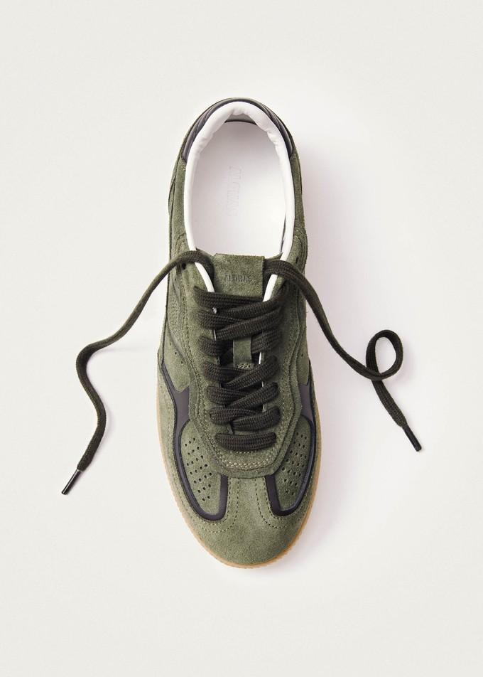 Project Cece | Tb.490 Rife Dusty Olive Leather Sneakers
