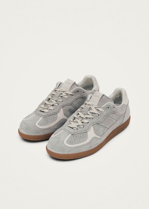 Tb.490 Rife Grey Leather Sneakers from Alohas