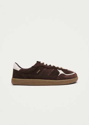 Tb.00 Barefoot Rife Cocoa & Off White Leather Sneakers from Alohas