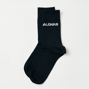 Ava Black Socks from Alohas