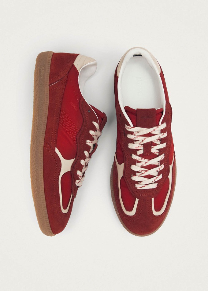 Tb.490 Rife Sheen Red Leather Sneakers from Alohas