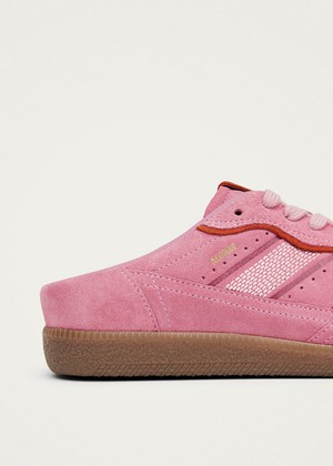 Tb.490 Mule Sea Pink Leather Sneakers from Alohas