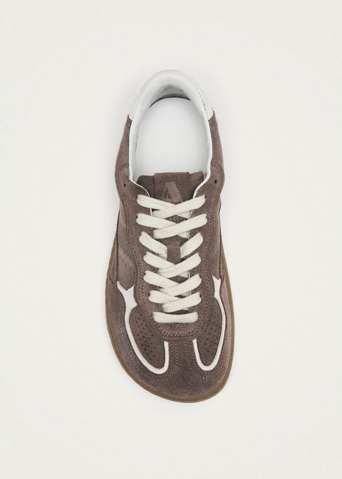 Tb.00 Barefoot Rife Taupe Leather Sneakers from Alohas