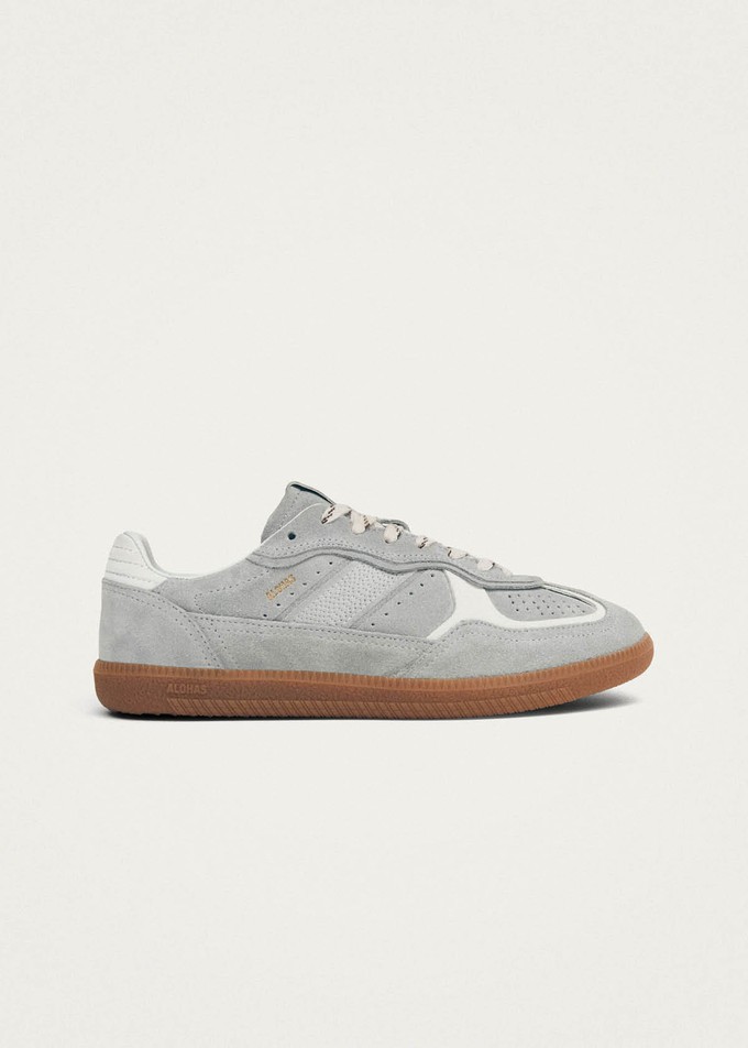 Tb.490 Rife Grey Leather Sneakers from Alohas