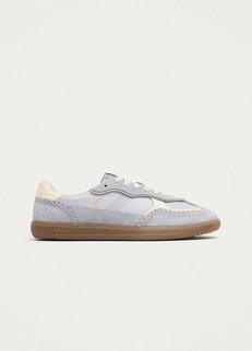 Tb.490 Recycled Pale Blue Leather Sneakers via Alohas