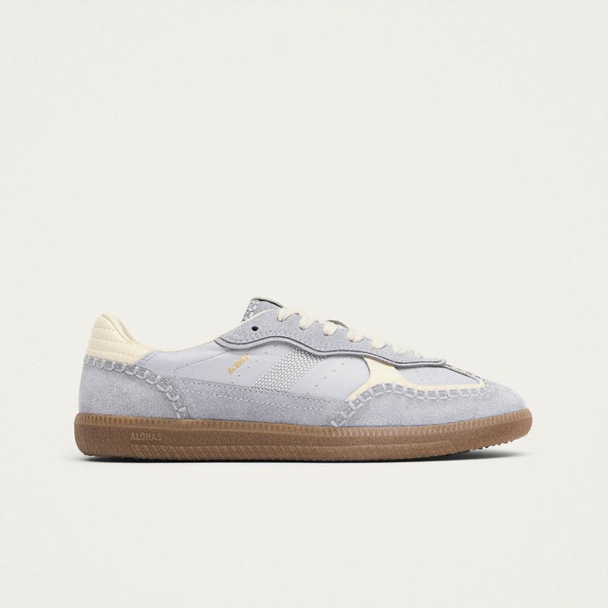 Tb.490 Recycled Pale Blue Leather Sneakers from Alohas