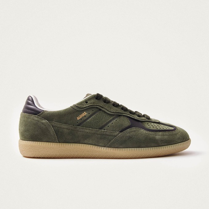 Project Cece | Tb.490 Rife Dusty Olive Leather Sneakers