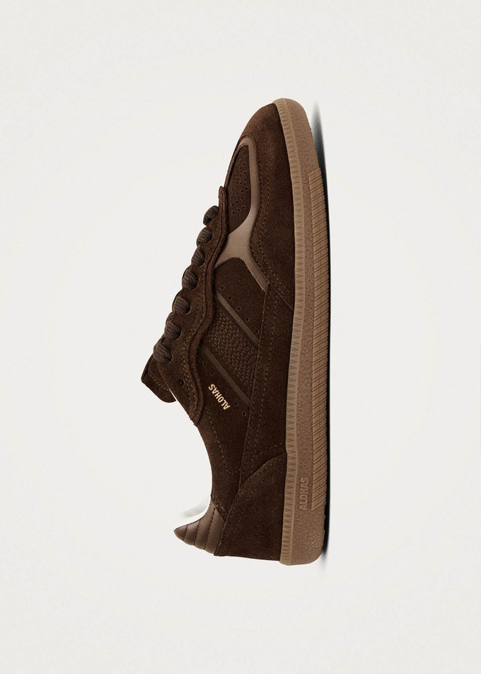 Tb.490 Rife Chocolate Brown Leather Sneakers from Alohas