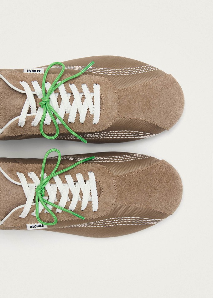 Tb.267 Welle Nylon Sand Leather Sneakers from Alohas