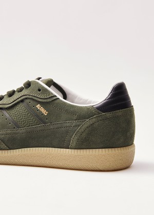 Tb.490 Rife Dusty Olive Leather Sneakers from Alohas