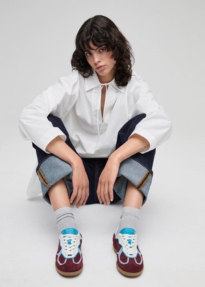 Tb.490 Rife Burgundy Leather Sneakers from Alohas