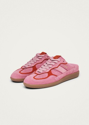 Tb.490 Mule Sea Pink Leather Sneakers from Alohas