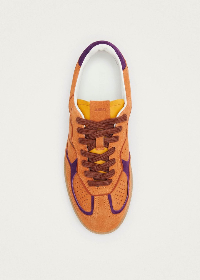 Tb.490 Rife Orange Leather Sneakers from Alohas