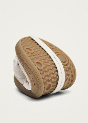 Tb.00 Barefoot Crochet Cream Leather Sneakers from Alohas