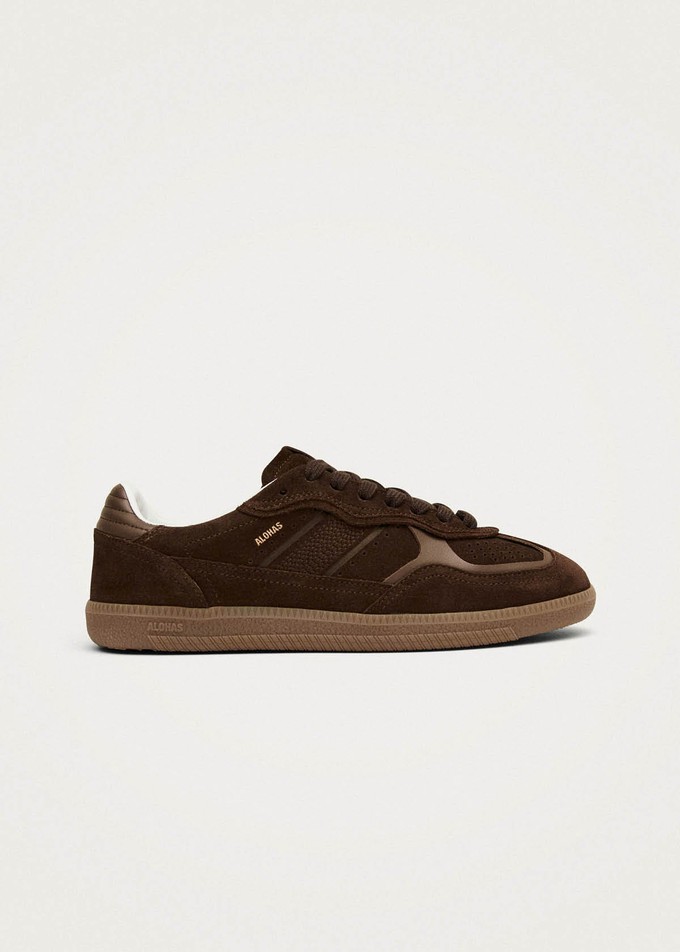 Tb.490 Rife Chocolate Brown Leather Sneakers from Alohas