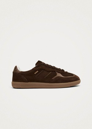 Tb.490 Rife Chocolate Brown Leather Sneakers from Alohas