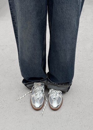 Tb.490 Mesh Silver Sneakers from Alohas