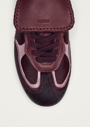 Tb.490 Club Soft Burgundy Leather Sneakers from Alohas