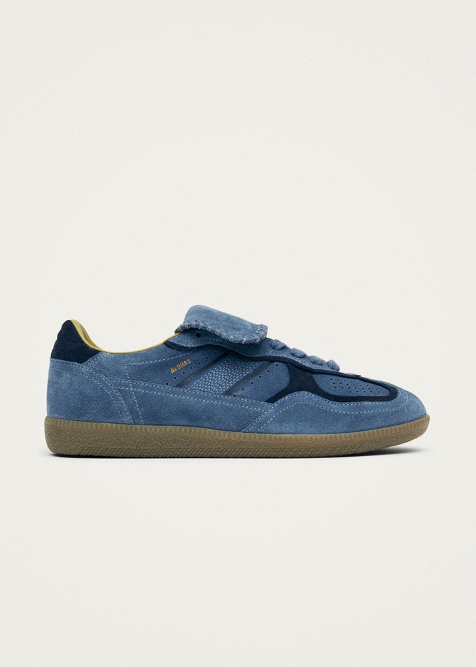 Tb.490 Club Suede Blue Leather Sneakers from Alohas