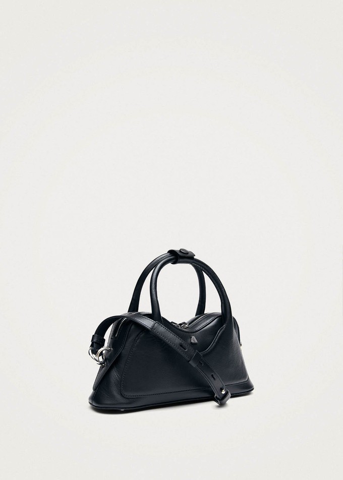 Hilma Mini Black Leather Bag from Alohas